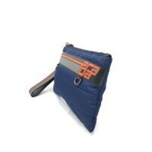 Prada bag nylon clutch Tessuto pouch triangle logo Shoulder